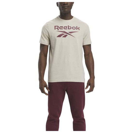 Reebok Ανδρική κοντομάνικη μπλούζα Stacked Logo Tee